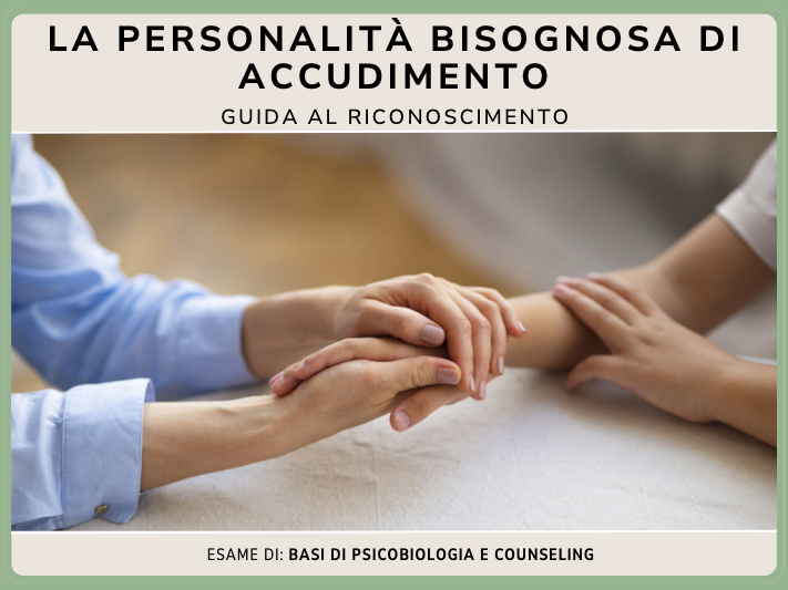 Guida personalita accudimento CES