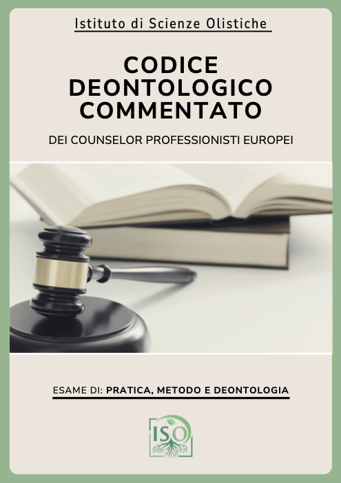 Codice deontologico commentato Counseling CES
