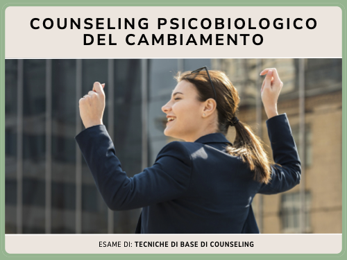 Counseling psicobiologico del cambiamento CES