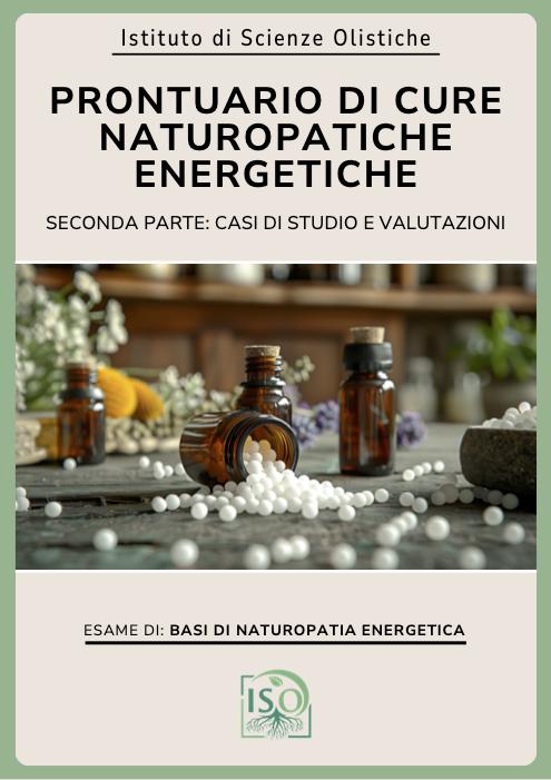 Prontuario di cure naturopatiche energetiche Casi studio