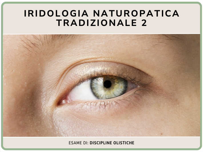 Iridologia naturopatica tradizionale 2