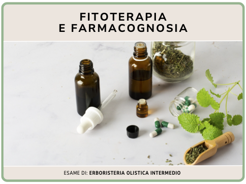 Fitoterapia e farmacognosia