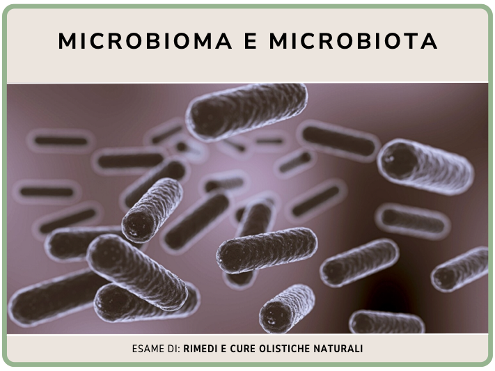 Microbioma e microbiota