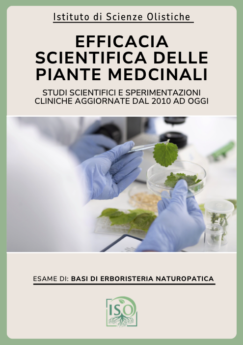 Efficacia scientifica delle erbe medicinali 1