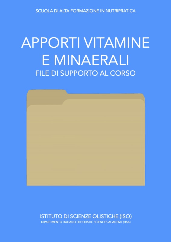 Apporti vitamine e minerali